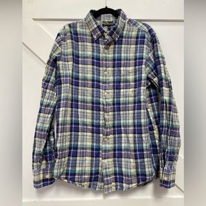 Banana Republic Plaid Button Down Shirt